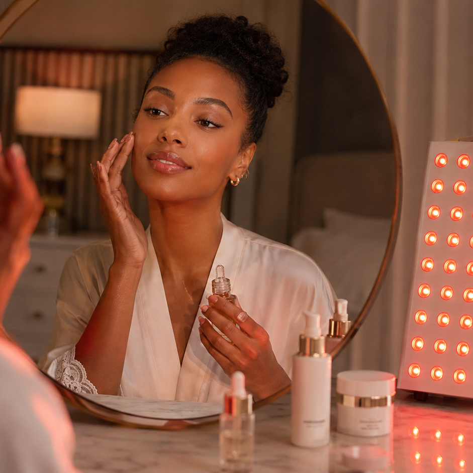 Red Light Mask Before or After Skincare(Serum, Moisturizer, Retinol?)