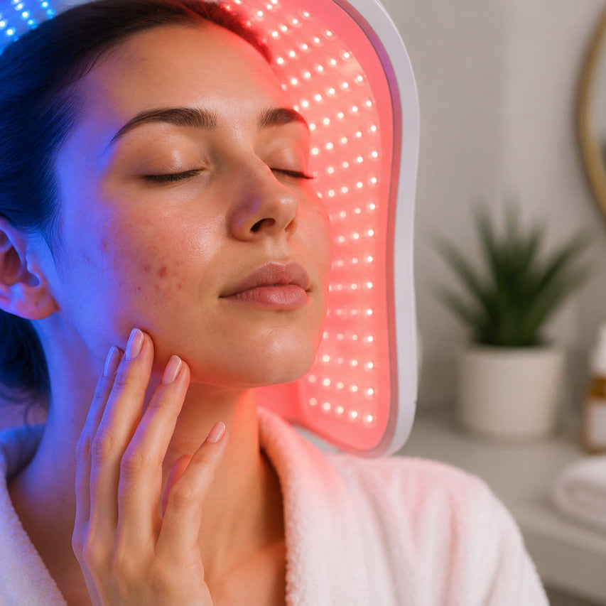 Which LED Light Is Best for Acne?Blue, Red, or Both
