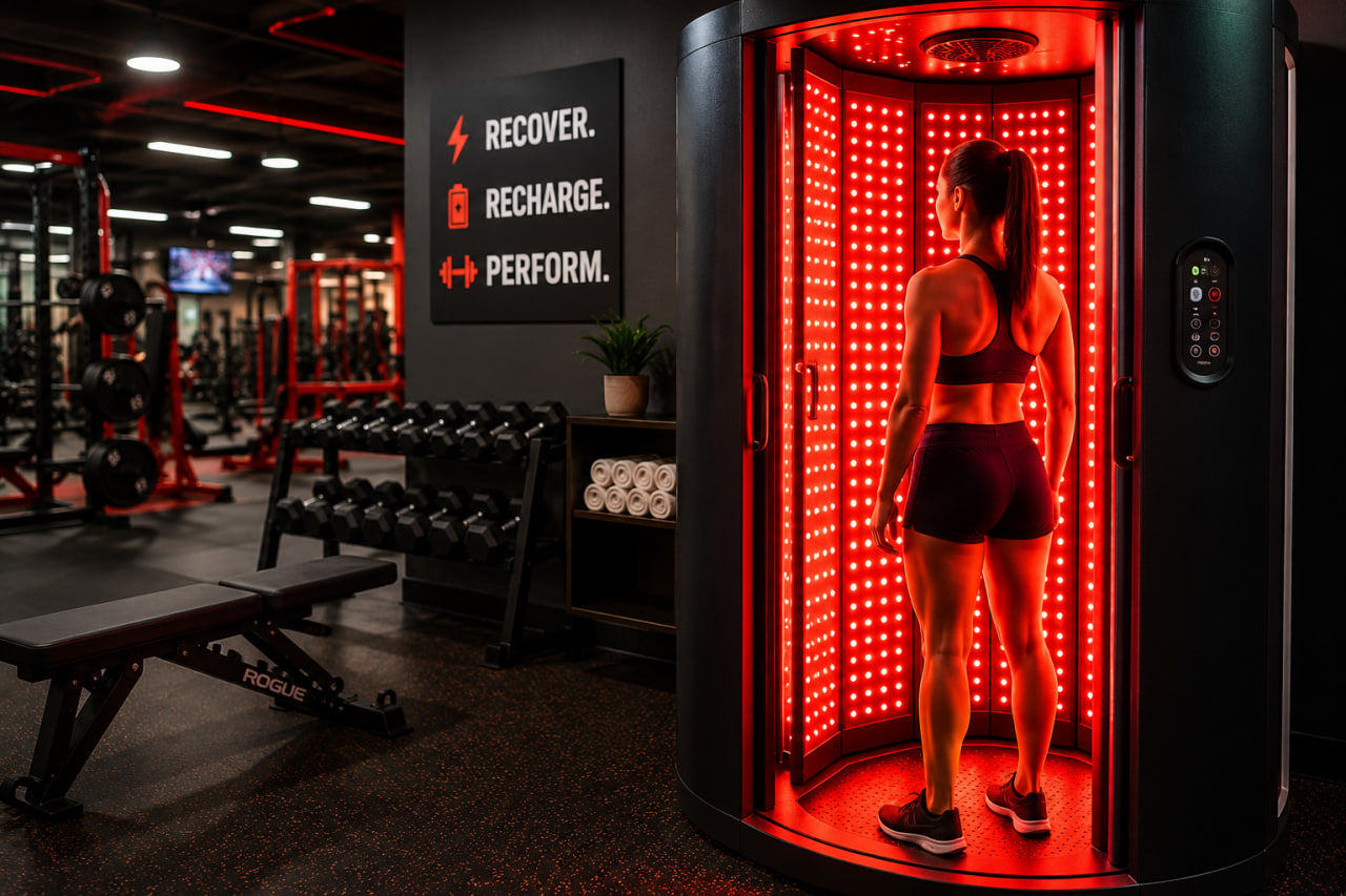 Red Light Machine at the Gym:Before or After, 10 or 20 Min?