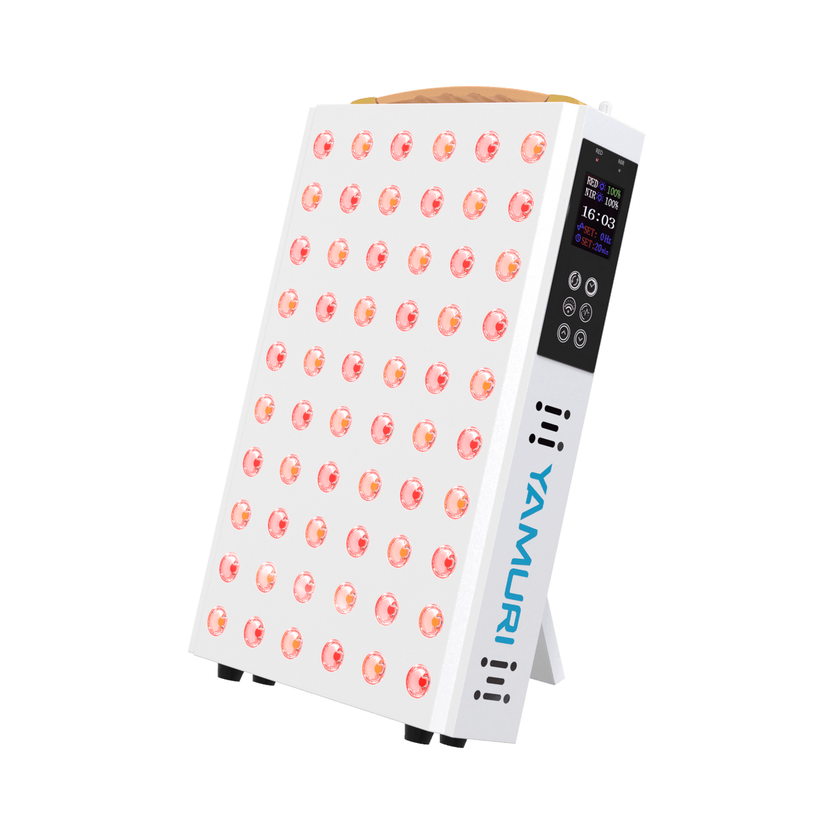 YA60-2W7 targeted red and near-infrared light therapy panel YA60-2W7 targeted red light therapy panel with 60 LEDs