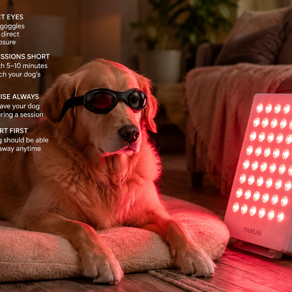 Is Red Light Therapy Safe for Dogs’ Eyes? Plus Safe Usage Time