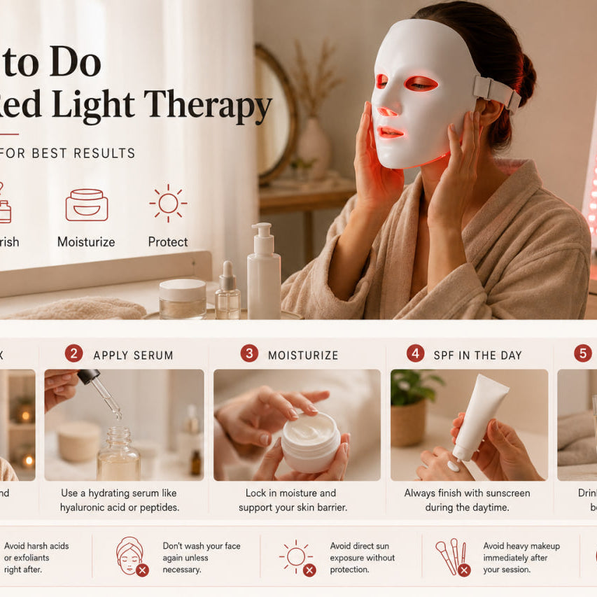 What to Do After Red Light Therapy for Best Skincare Results