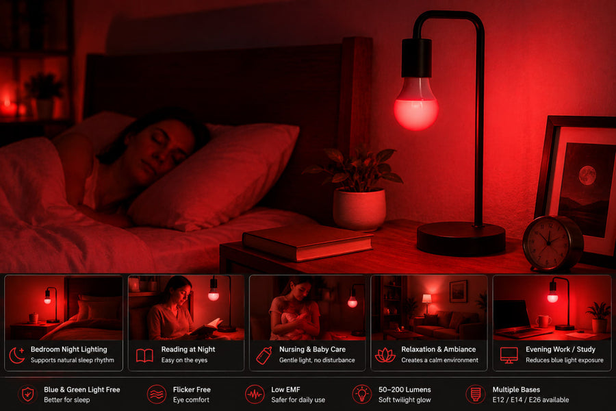 Twilight Red Light Bulb: Ultimate Guide to Safety, Buying Tips & Bedroom Setup