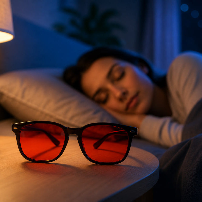 Red Glasses for Sleep: Wear 1 to 2 Hours Before Bed