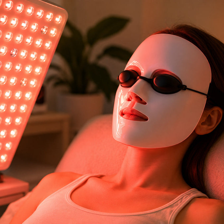 Red Light Therapy Eye Protection :Goggles, Eyes Closed, 10 or 20 Min?