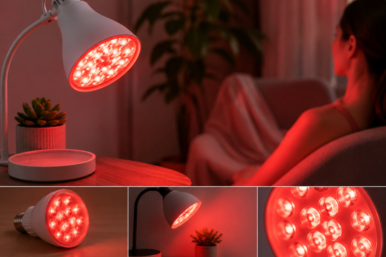 LED Red Light Therapy Bulbs ：5 Specs, Bulb vs Panel?
