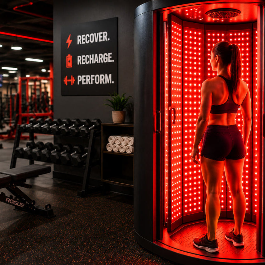Red Light Machine at the Gym:Before or After, 10 or 20 Min?