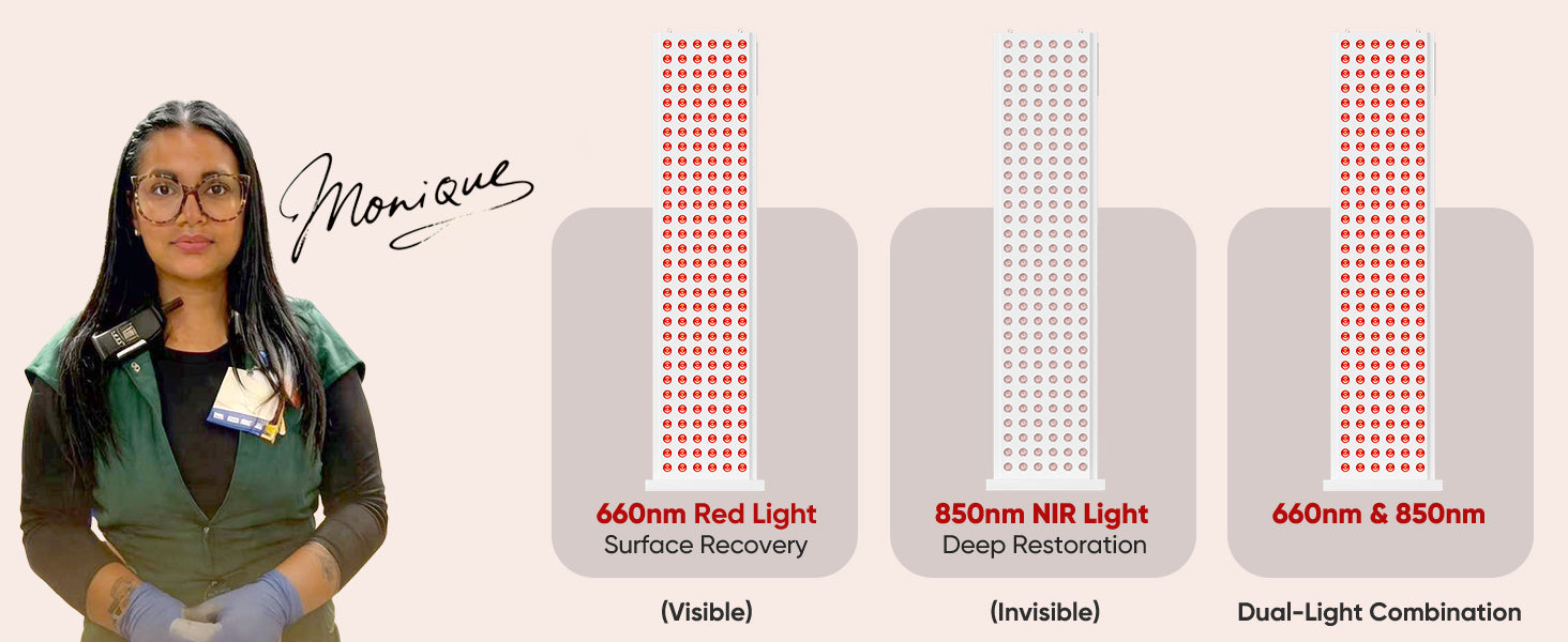 YaMuri wellness concept showing daily red light therapy routine for long term health benefits